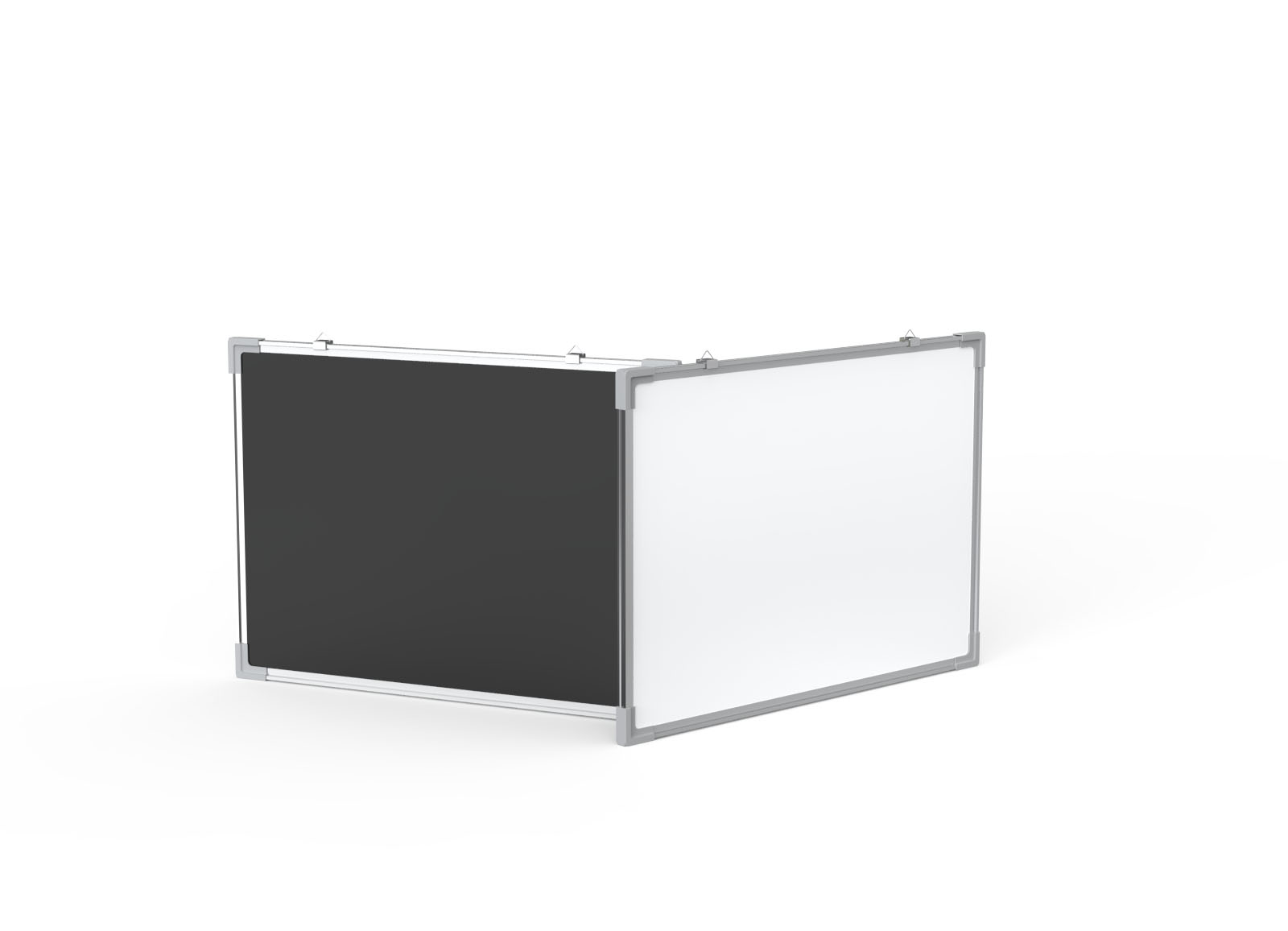 Wall Whiteboard & Black Chalkboard